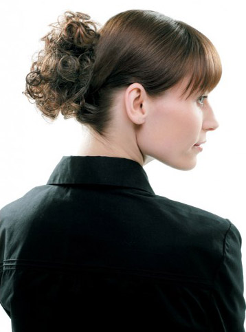 Elegance Synthetic Bun With An Elasticated Wefted Strip