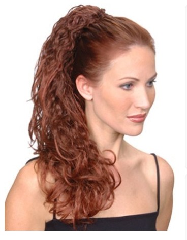 Devilish Clip in Hairpiece - Click Image to Close