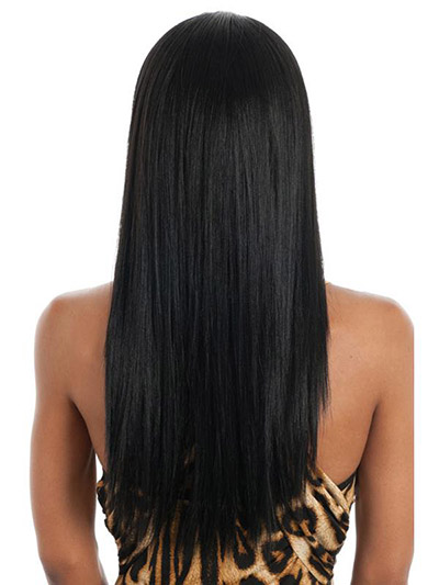 Shining Long Straight Synthetic Half Wig