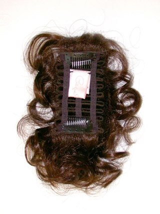 Tightly Curly Synthetic Clip Hairpiece