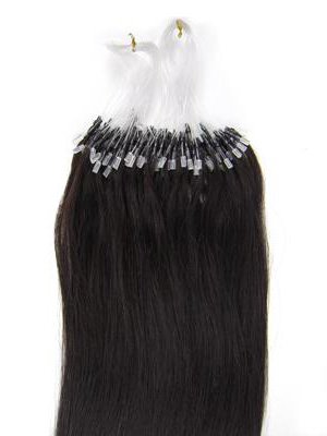 18"100% Micro Loop Human Hair Extensions