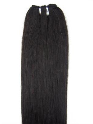 20" Remy Human Hair Straight Full Head Extensions