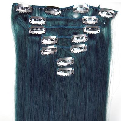 7 pcs From 14" Straight Clip In Full Head Set