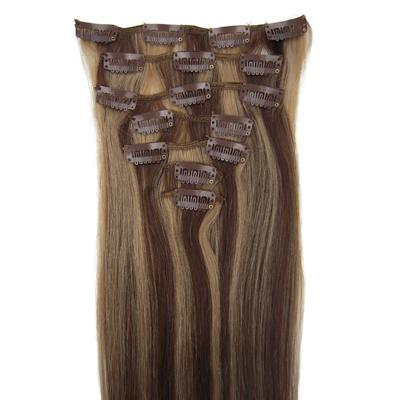 7 pcs From 14" Straight Clip In Full Head Set