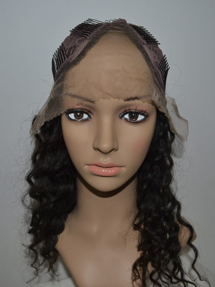 Long Curly Remy Hair U Part Wig