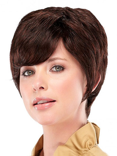 Hassle Free Short Wispy Capless Wig