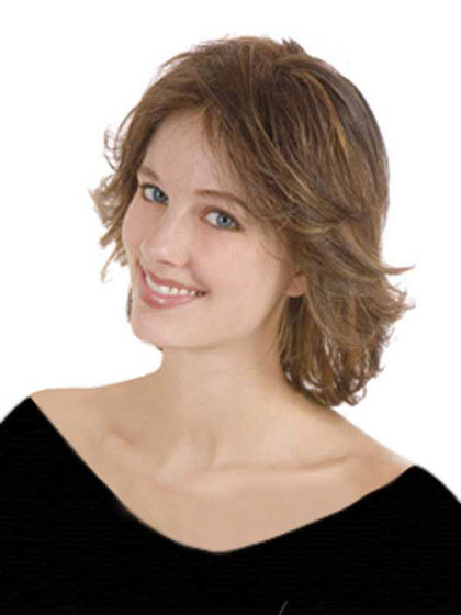 Virginia Flip Style Synthetic Wig - Click Image to Close