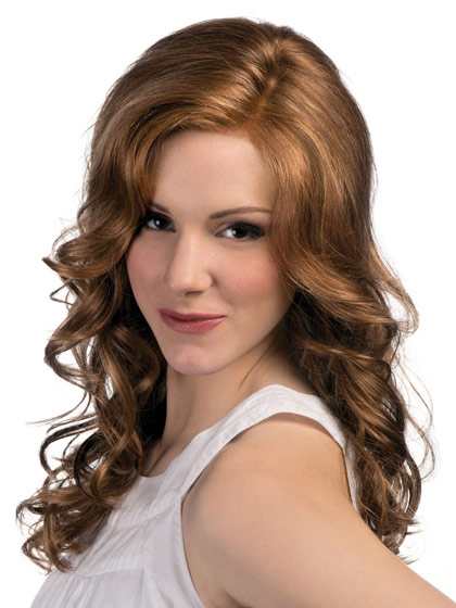 Long Lace Front Synthetic Wig with Spiral Curls