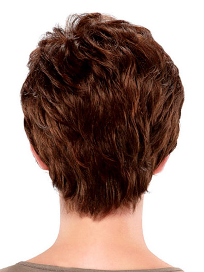 Elegant Layered Pixie Synthetic Wig