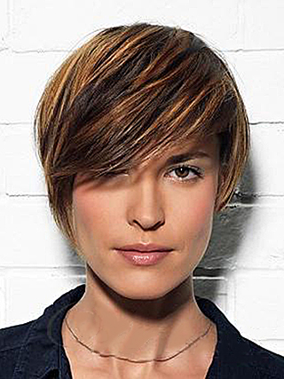 Straight Hairstyle Synthetic Wig - Click Image to Close