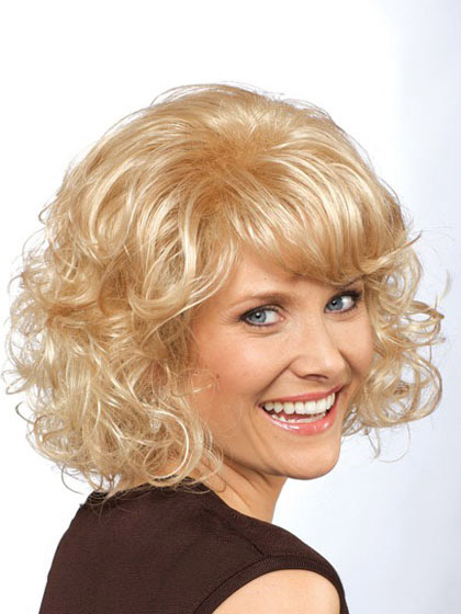 Monica Curly Synthetic Wig