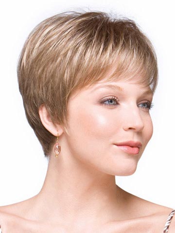 Samy Straight Capless Synthetic Pixie Cut Wig