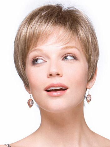 Samy Straight Capless Synthetic Pixie Cut Wig