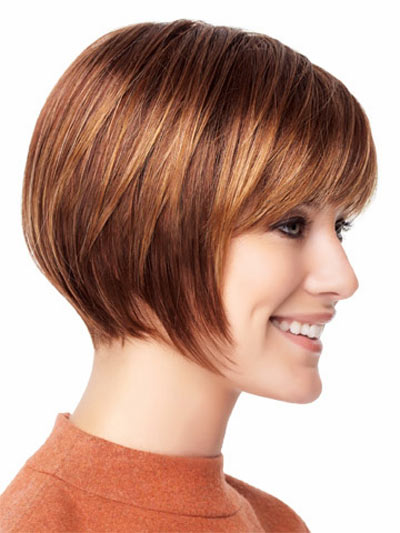 Lace Front Short Smooth Bob Wig