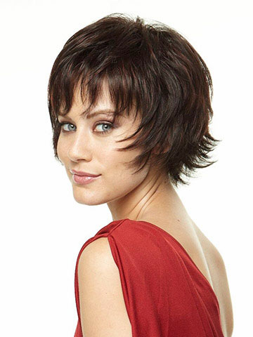 Synthetic Capless Short Wig - Click Image to Close