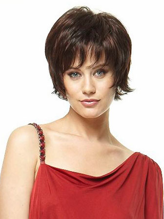 Synthetic Capless Short Wig