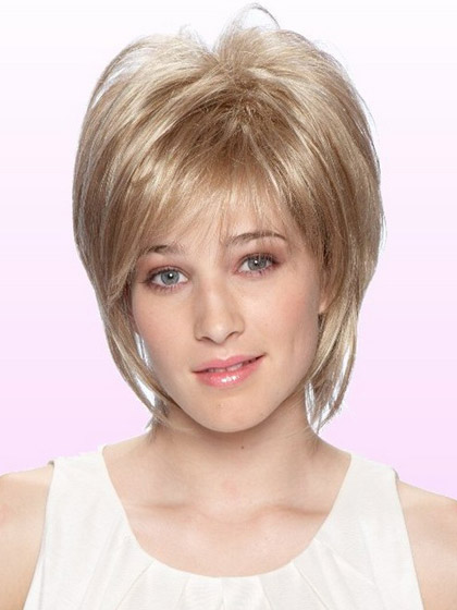 100% Remy Human Hair Capless Short Wig