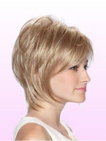 100% Remy Human Hair Capless Short Wig