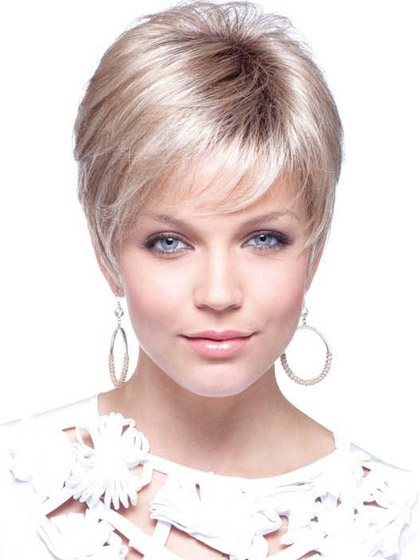 Beautiful Pixie Style Short Capless Wig - Click Image to Close