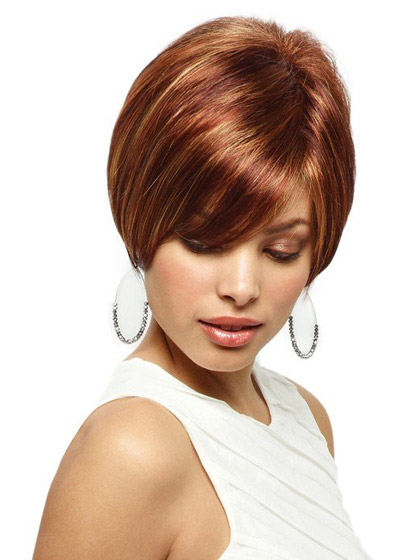 Pixie Cut Cropped Hairstyles Synthetic Wig