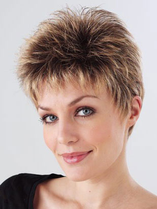 Petite Synthetic Short Lace Wig - Click Image to Close