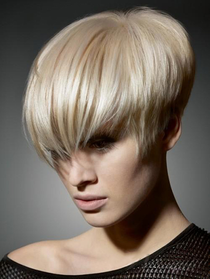 The Medium Short Straight Synthetic Hair Wigs - Click Image to Close