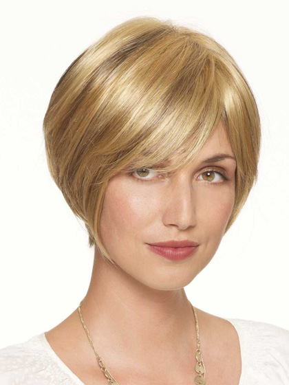 Asymmetrical Bob Cut Lace Front Wig