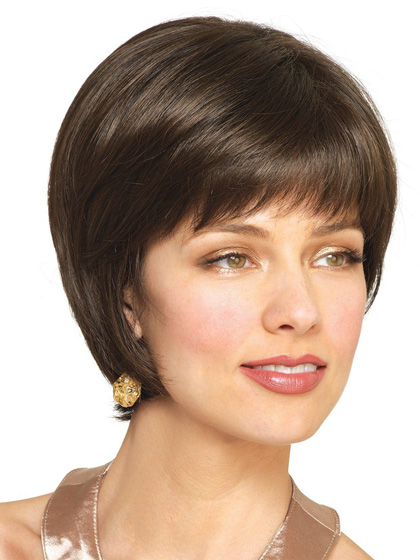 Remy Human Hair Pretty Tapered Bob Wig