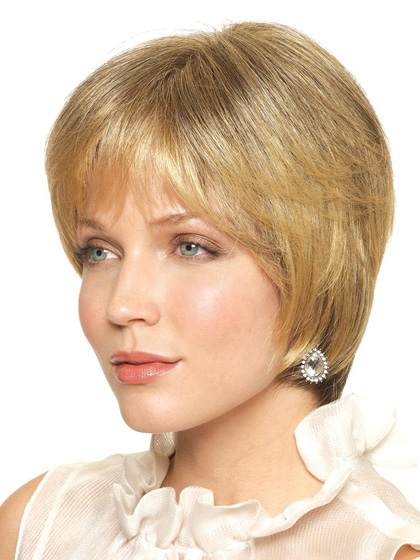 Remy Human Hair Pretty Tapered Bob Wig