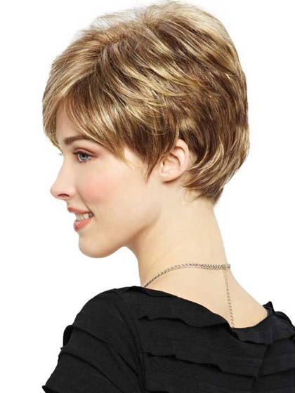 Short Edgy Cut Lace Front Cropped Wig