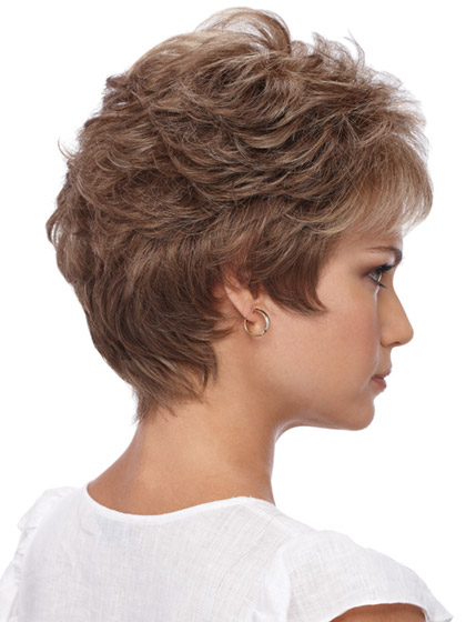 Pixie Style Soft Curly Synthetic Capless Wig