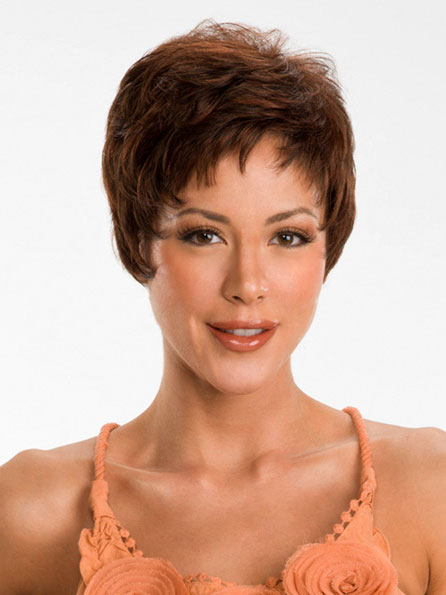 Synthetic pixie cut Short Wig - Click Image to Close