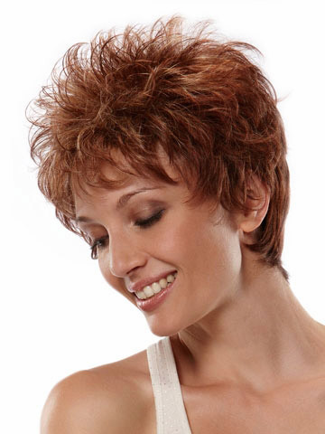 Popular Spikey Layered Lightweight Short Wig