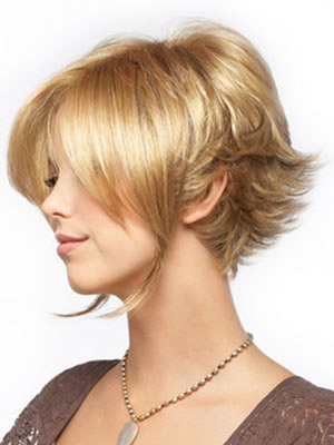 Polished Pixie Style With Long Grazing Sides Wig