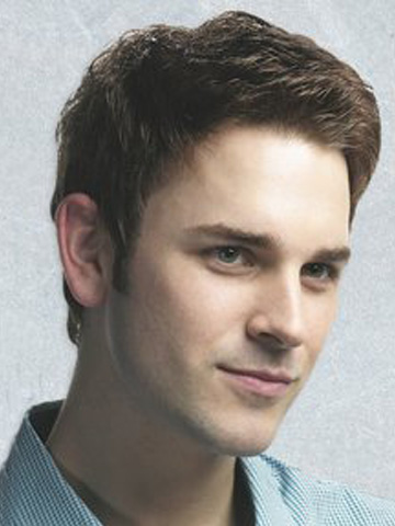 Justin Full Lace Mens Wig - Click Image to Close