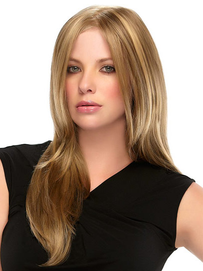 Lace Synthetic Layered straight Long Wig