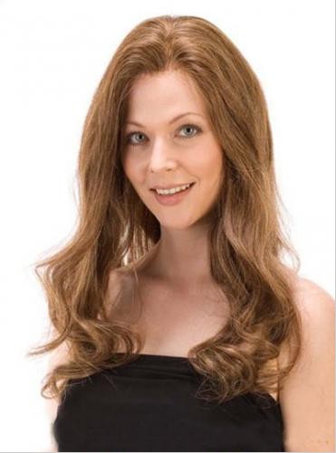 18" Remy Human Hair Wavy Lace Front Wig