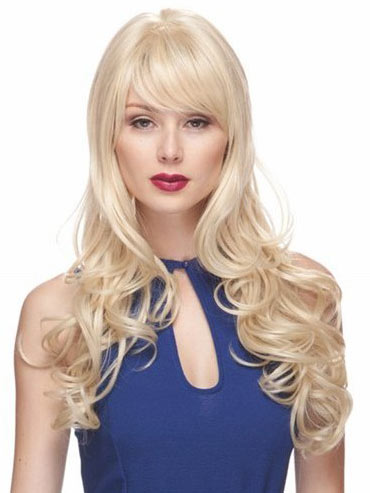 Natural Long Wavy Synthetic Wig