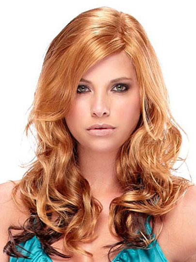 Long Synthetic Luscious Curly Wig - Click Image to Close