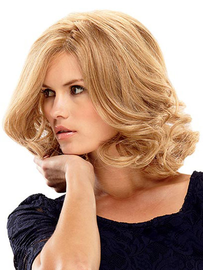 Beautiful and useful Medium Lace Front Wig