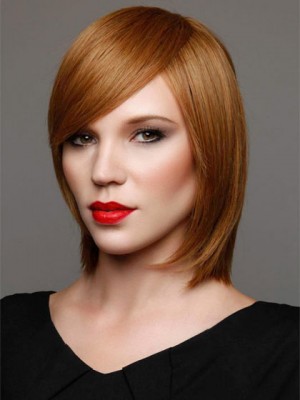 Modern Synthetic Front Lace Wig - Click Image to Close