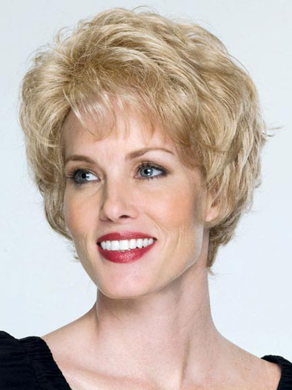 Short Waves Remy Human Hair Wig - Click Image to Close