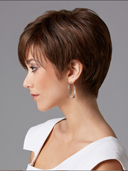 Nice Short Straight Human Hair Wig