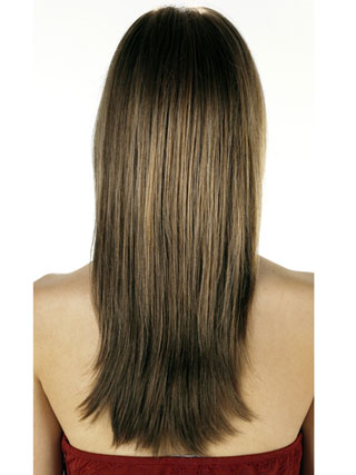 24" Silky Straight With Layered Wig