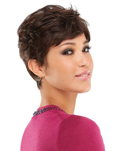 Short Boy Cut Straight Human Hair Wig