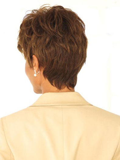 Short Wavy Full Lace Human Hair Wig