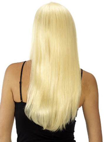 Hand-Tied Straight Human Hair Wig