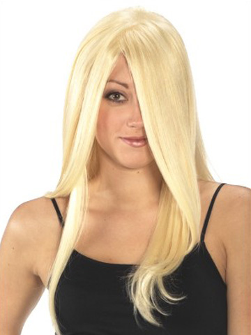 Hand-Tied Straight Human Hair Wig