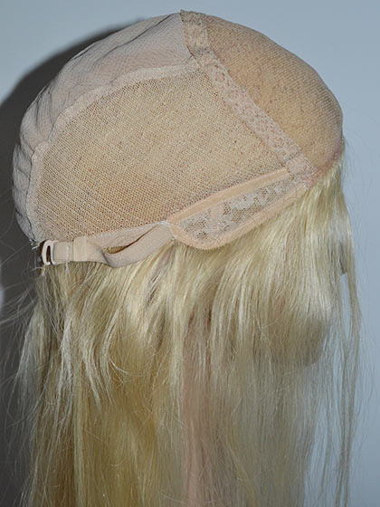 Hand-Tied Straight Human Hair Wig