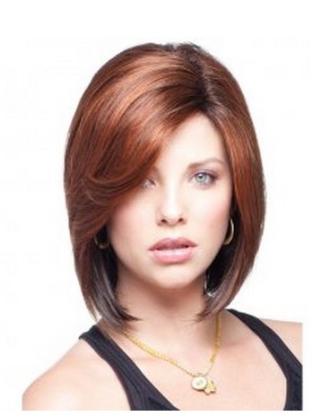 Short Straight Pretty Human Hair Bob Wig